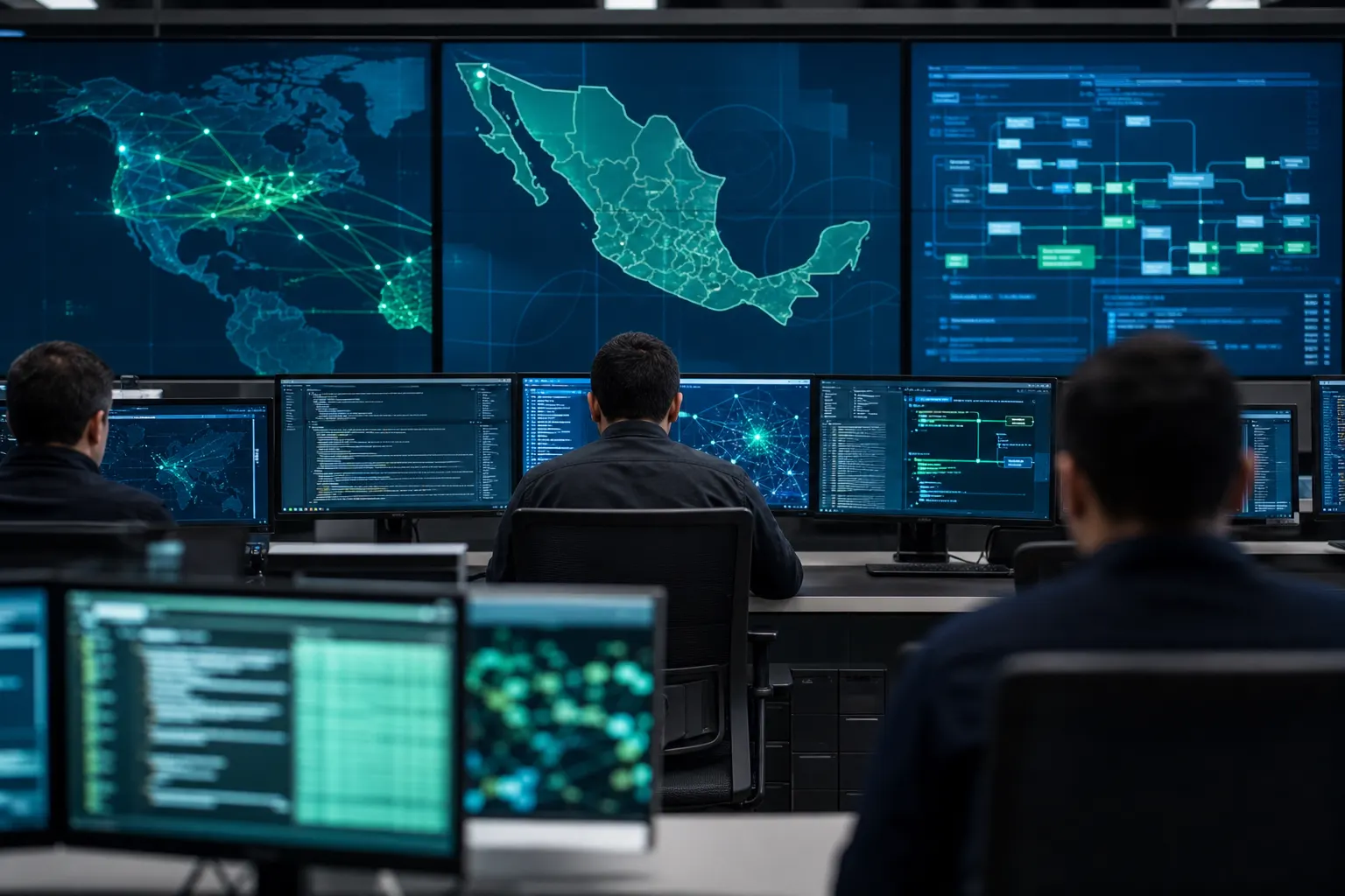 Centro de monitoreo de ciberseguridad para sistemas electorales en México