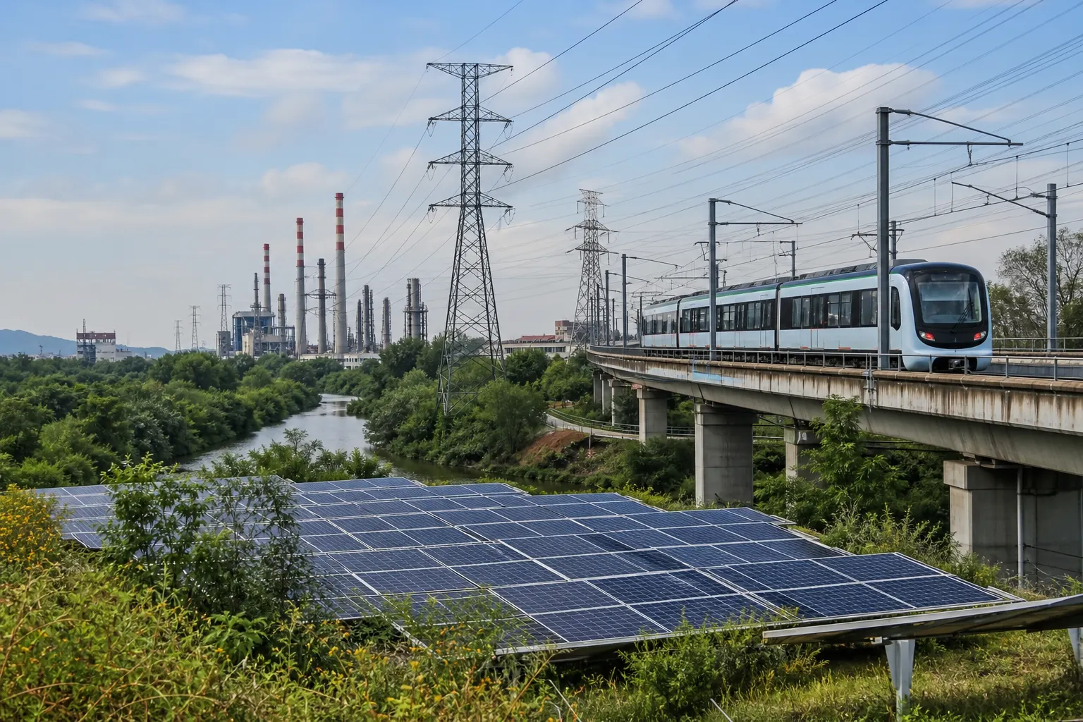 Infraestructura industrial y energética sostenible en México