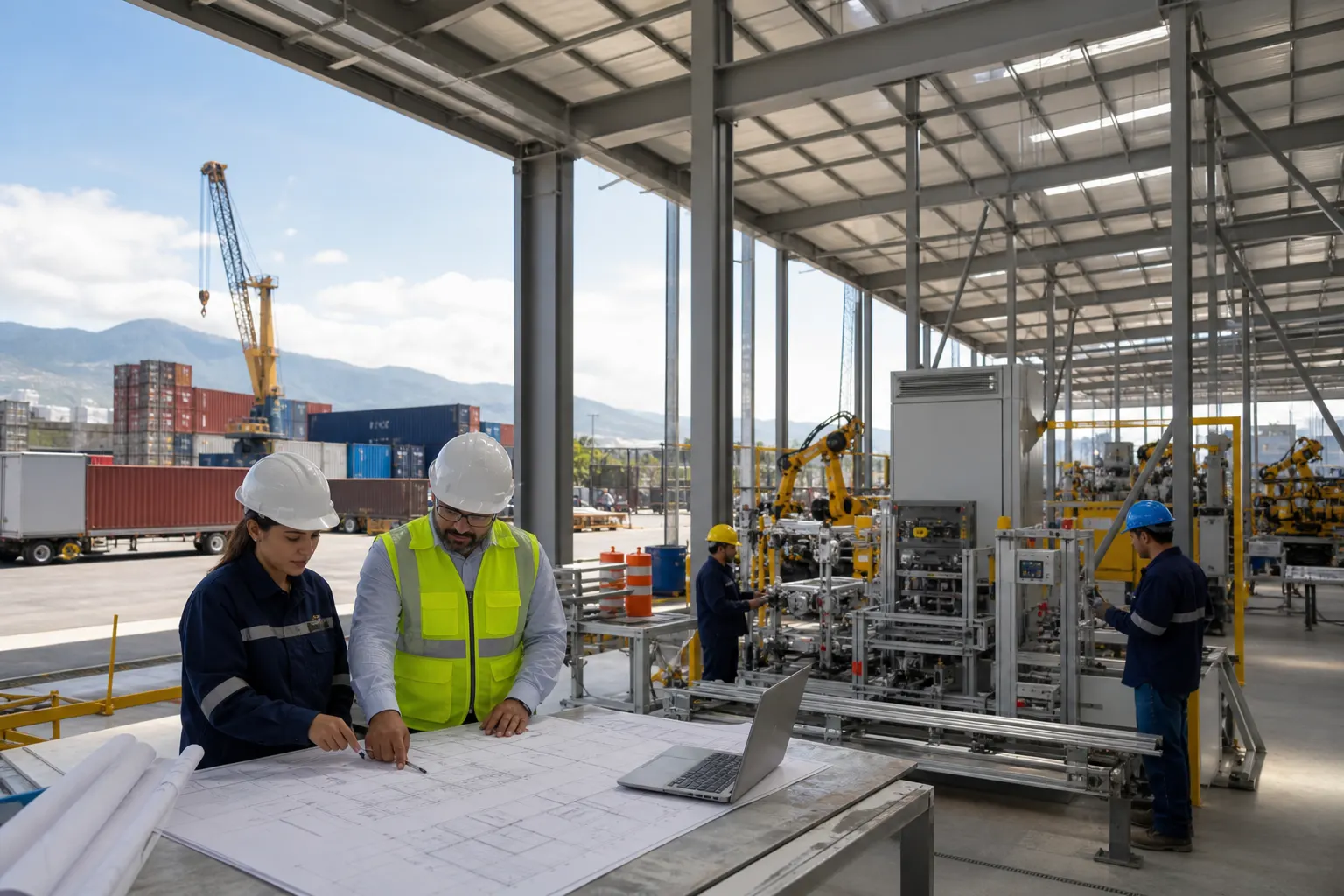 Planta industrial en México asociada con proyectos de inversión del Plan México