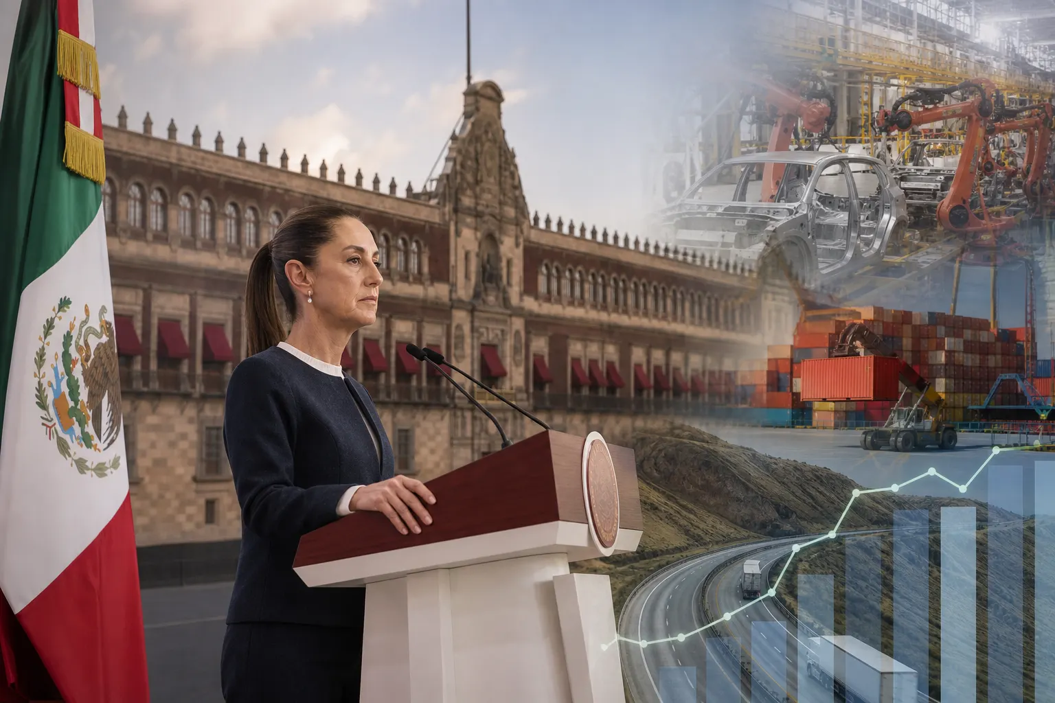 Segundo Informe de Gobierno de Claudia Sheinbaum y balance de empleo, industria e inversión en México